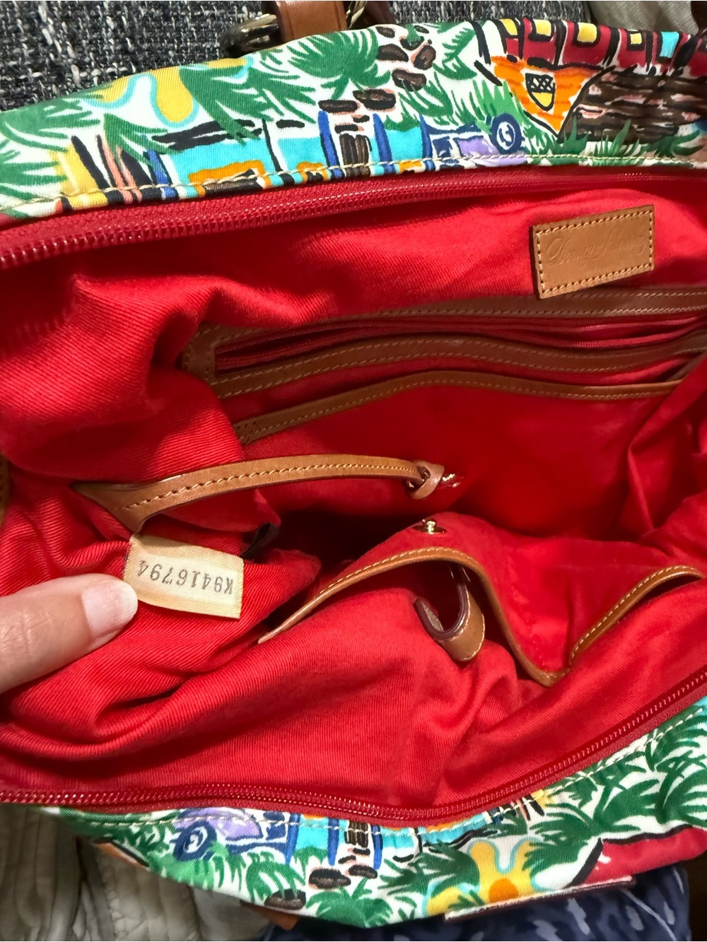 Dooney & Bourke Tropical Island Erica Shoulder Bag - Picture 8 of 10